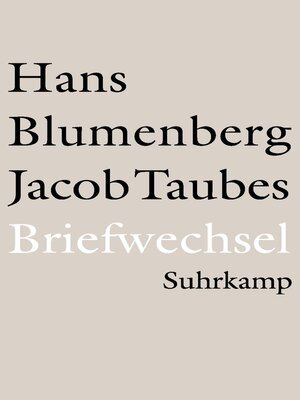 cover image of Briefwechsel 1961–1981